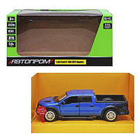 Машинка металлическая "Ford F-150 SVT Raptor" (синяя) [tsi214283-TSI]