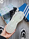 Чоловічі кросівки Adidas Niteball II (чорні з білим) стильні повсякденні кроси для спорту 1197TPтоп, фото 6