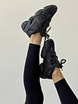Чоловічі кросівки Adidas Yeezy 500 Utility Black (чорні) стильні кроси YE015 Адідас топ, фото 5