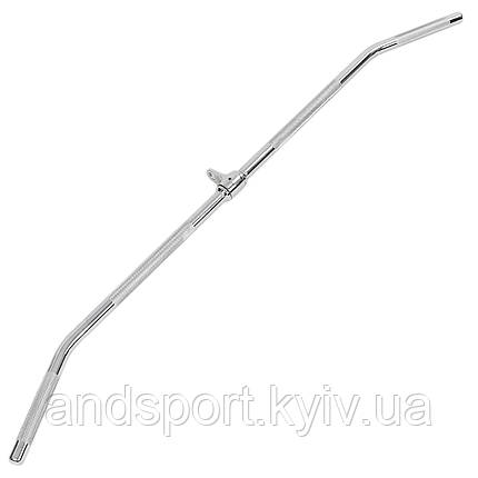 Ручка для вертикального тяги ручка для блокового тренажера Zelart TA-8240 хром Код TA-8240, фото 1