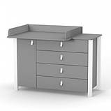 Комод Верес 1200 Монако, графіт, фото 3