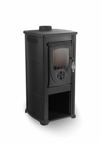 Стальная твердотопливная печь для обогрева небольшого дома NORDFLAM ...