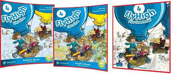 Fly High 4 Pupil"s Book + Activity Book + Fun Grammar (комплект)