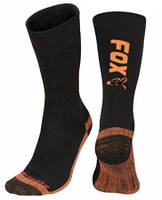 Термошкарпетки Fox Collection Black Orange Thermolite Long Socks