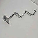 Кронштейн Флейта 35 см торгова 3 сходинки хромована в Єкономпанель, фото 4