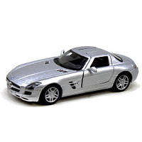 Машинка KINSMART "Mercedes-Benz SLS AMG" (серебристая) [tsi118572-ТСІ]