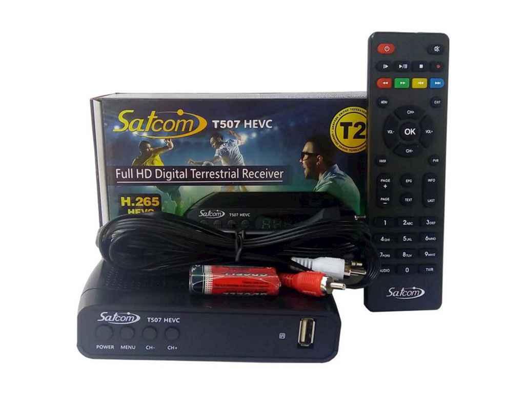 Тюнер приставка Т2 T-507 T2 HEVC ТМ Satcom BP, фото 1