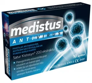 Medistus Antivirus- Kistosyn 200-Посилений захист від вірусів та бактерій
