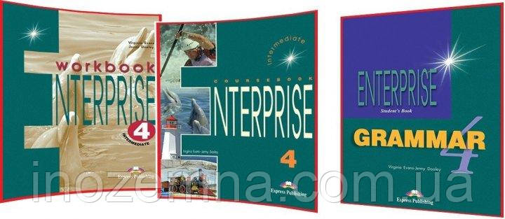Enterprise 4 Coursebook + Workbook + Grammar (комплект)
