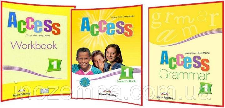 Access 1 Student's Book + Workbook + Grammar (комплект)