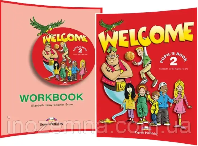 Welcome 2 Pupil's Book + Workbook (комплект)