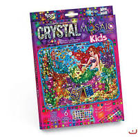 Набор для креативного творчества "CRYSTAL MOSAIC KIDS", "Русалочка" [tsi38573-ТCІ]