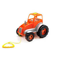 Трактор пластиковый (оранжевый) [tsi108099-ТСІ]