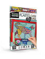 Вышивка на пластиковой канве "PLASTIC CANVAS: Кот" [tsi40916-ТCІ]