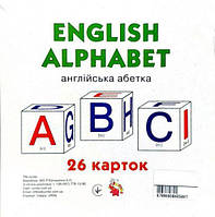 Карточки "Английский алфавит", 26 карточек [tsi114654-ТCІ]