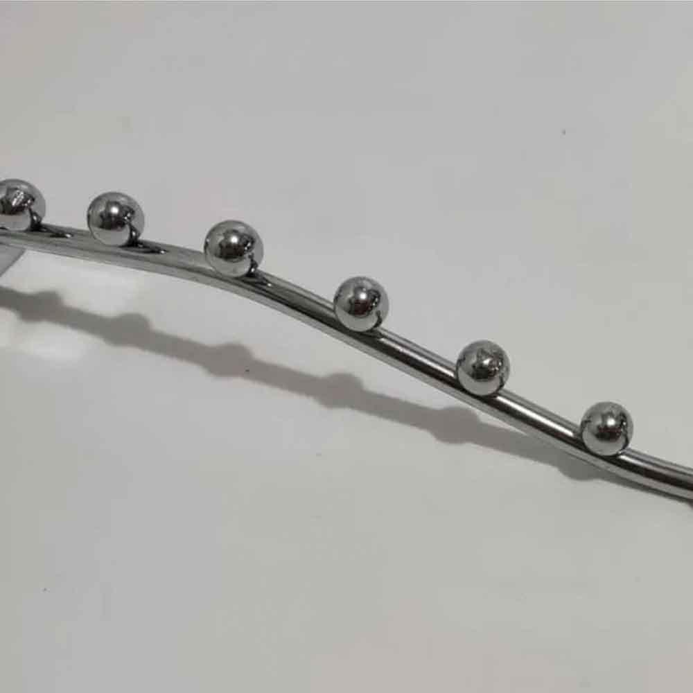 Кронштейн Флейта торговая "волна" 7 шариков хромированная в Экономпанель - фото 6 - id-p167058187
