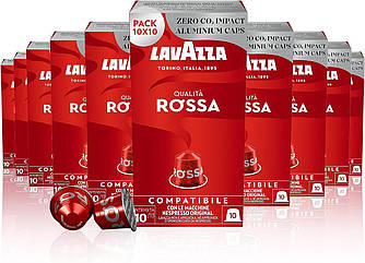 Nespresso Lavazza Qualita Rossa Aluminium 10 капсул