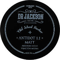 Матовый воск для укладки волос - Dr Jackson Gentlemen Only Old School Barber Antidot 1.1 Matt Medium Hold