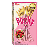 Бисквитные палочки Pocky Клубника 45 г.