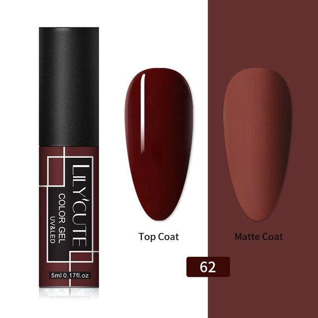 Гель-лак Lilycute LC-062, 5 мл