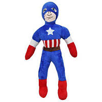 Мʼяка іграшка "Супергерої: Капітан Америка" (37 см) [tsi211218-ТCІ]