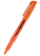 Маркер  текстовий "Axent" 2-4мм. клиноподібний ПОМАРАНЧЕВИЙ