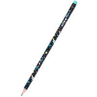 Олівець графітний з гумкою Space, 36шт., туба [tsi216567-ТCІ]