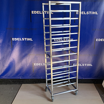 Шпилька стелаж кондитерська під протвні 400х600, нова з нержавіючої сталі, кількість рівнів на вибір