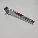 Полицетримач в Єкономпанель Хромований посилений 30 см, фото 7