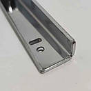 Полицетримач в Єкономпанель Хромований посилений 30 см, фото 4