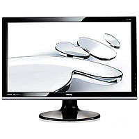 Монитор 22" FullHD 1920*1080 TN Benq E2220HD VGA DVI 2*HDMI USB*4 MM чёрн.+серебр. бу с кабелями