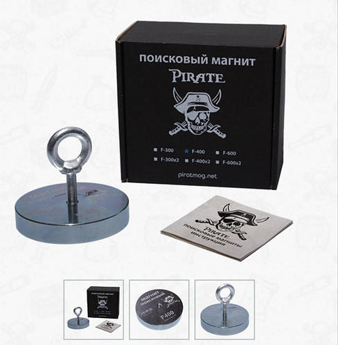 Поисковый МАГНИТ F-400 Односторонний Сила: 500кг, Односторонний ...