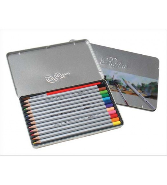 Олівці кольорові акварельні Marco Raffine 7120-12TN, фото 1