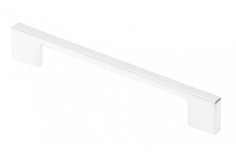 Білі ручки для кухні 128 мм GTV UZ-819128-10