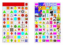 Форми і кольори з наліпками, фото 2