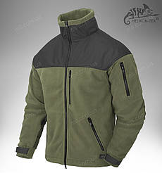 Тактична кофта / куртка флісова Helikon Tex Classic Army Fleece (olive & black)