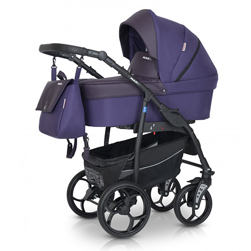 Коляска 3 в 1 Verdi Max Plus 02 фіолетовий