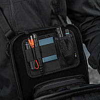 M-Tac сумка планшет Laser Cut Hex Black