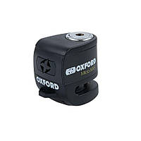 Замок на диск Oxford Quartz XA5 Alarm Disc Lock Black