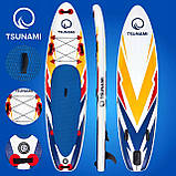 Надувна SUP дошка TSUNAMI 320 см з веслом Bolt T06 (P-5907739314253), фото 9