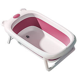 Дитяча складна ванна bestbaby bs-6688 рожевий
