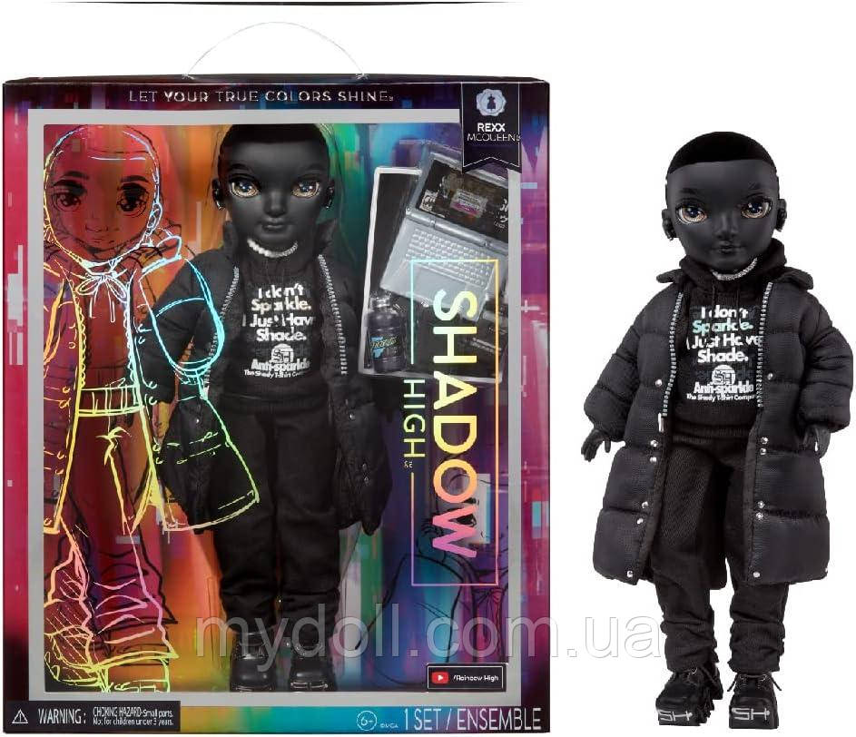 Лялька Рейнбоу Хай Шедоу Хай Рекс МакКвін Rainbow High Shadow Rexx McQueen S2 583080 MGA Оригінал
