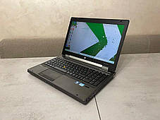 Б/в Ноутбук HP EliteBook 8570w 15.6" 1920x1080| Core i7-3720QM| 16 GB RAM| 256 GB SSD| Quadro K1000M 2GB, фото 3