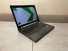 Б/в Ноутбук HP EliteBook 8570w 15.6" 1920x1080| Core i7-3720QM| 16 GB RAM| 256 GB SSD| Quadro K1000M 2GB, фото 4
