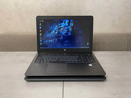 Б/в Ноутбук HP ZBook 15u G4 15.6" 1920x1080| Core i7-7500U| 16 GB RAM| 250 GB SSD| FirePro W4190M 2GB, фото 1