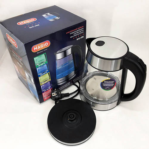 Купить Стеклянные электрические чайники с подсветкой Magio MG-498 ...