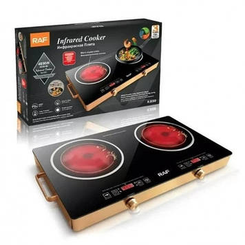 Інфрачервона двоконфоркова плита RAF-R.8088