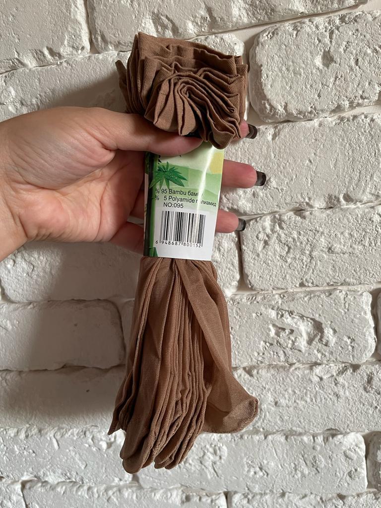 Жіночі шкарпетки капрон, 40 ден. беж. 10пар, фото 1