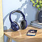 Навушники Hoco Bluetooth з мікрофоном Art Sount W33 Grey, фото 7