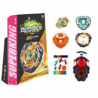 Волчок Beyblade Mirage Fafnir B167 Бейблейд Мираж Фафнир B-167 пусковое устройство на нитке